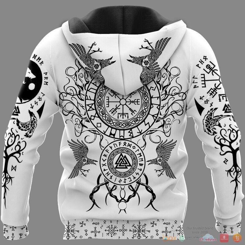 Viking Odin Raven And Yggdrasil 3d shirt, Hoodie 4 Viking Odin Raven And Yggdrasil 3d shirt Hoodie 1 2 3