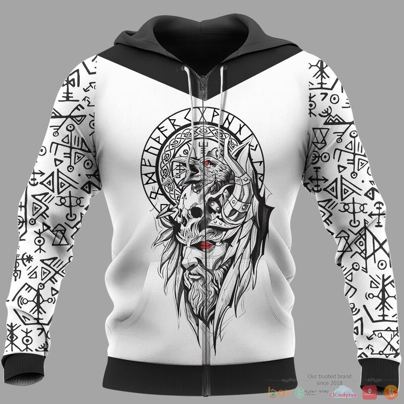 Viking Odin Raven Raven Vegvisir 3d shirt, Hoodie 3 Viking Odin Raven Raven Vegvisir 3d shirt Hoodie 1 2