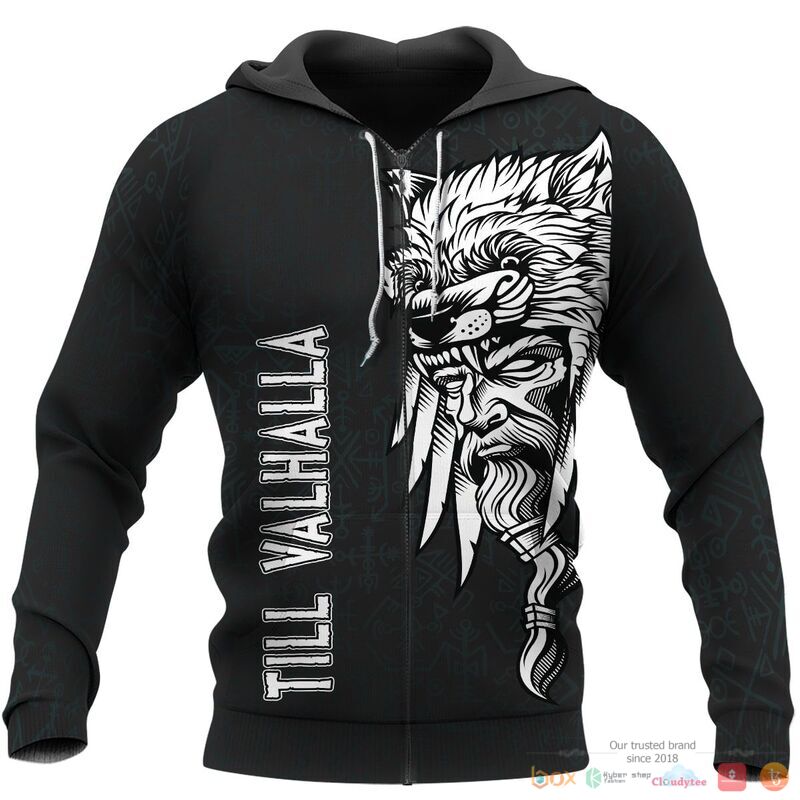 Viking Odin Raven Till Valhalla 3d shirt, Hoodie 2 Viking Odin Raven Till Valhalla 3d shirt Hoodie 1
