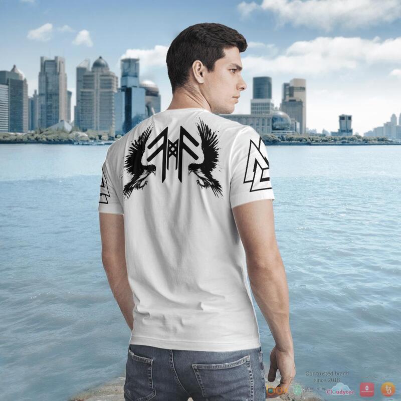 Viking Odin's Ravens Huginn And Muninn 3d shirt, Hoodie 7 Viking Odins Ravens Huginn And Muninn 3d shirt Hoodie 1 2 3 4 5 6