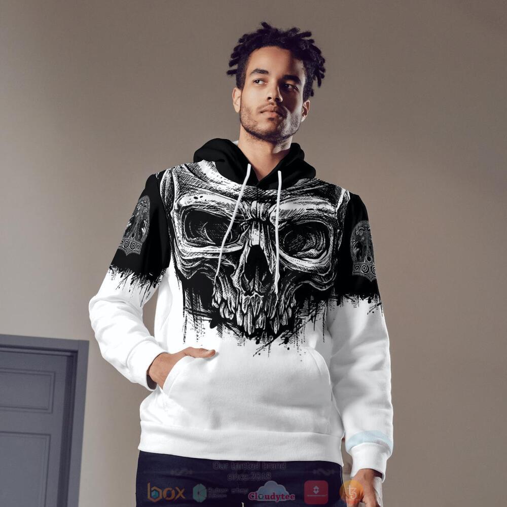 Viking Skull Ulfhedinn jersey shirt, hoodie 5 Viking Skull Ulfhedinn 3d shirt hoodie 1 2 3 4