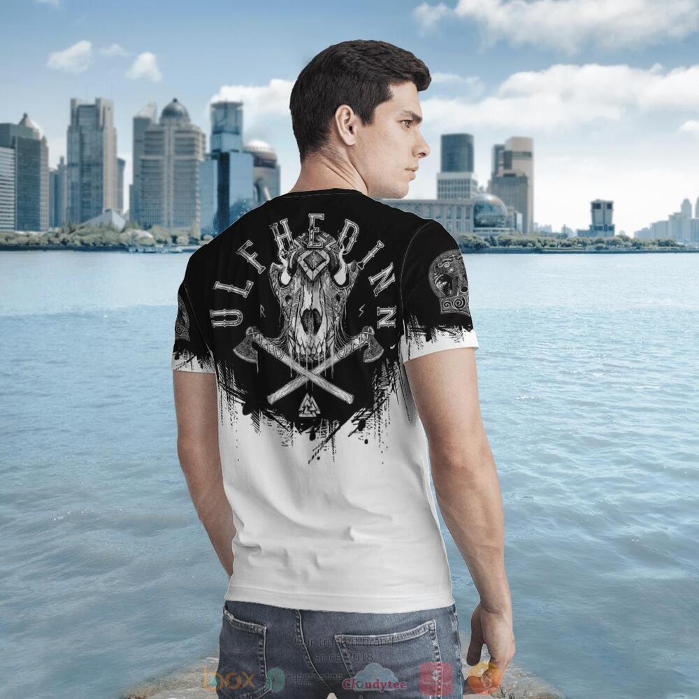 Viking Skull Ulfhedinn jersey shirt, hoodie 6 Viking Skull Ulfhedinn 3d shirt hoodie 1 2 3 4 5