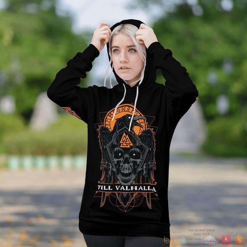 Viking Till Valhalla Raven 3d shirt, Hoodie 5 Viking Till Valhalla Raven 3d shirt Hoodie 1 2 3 4