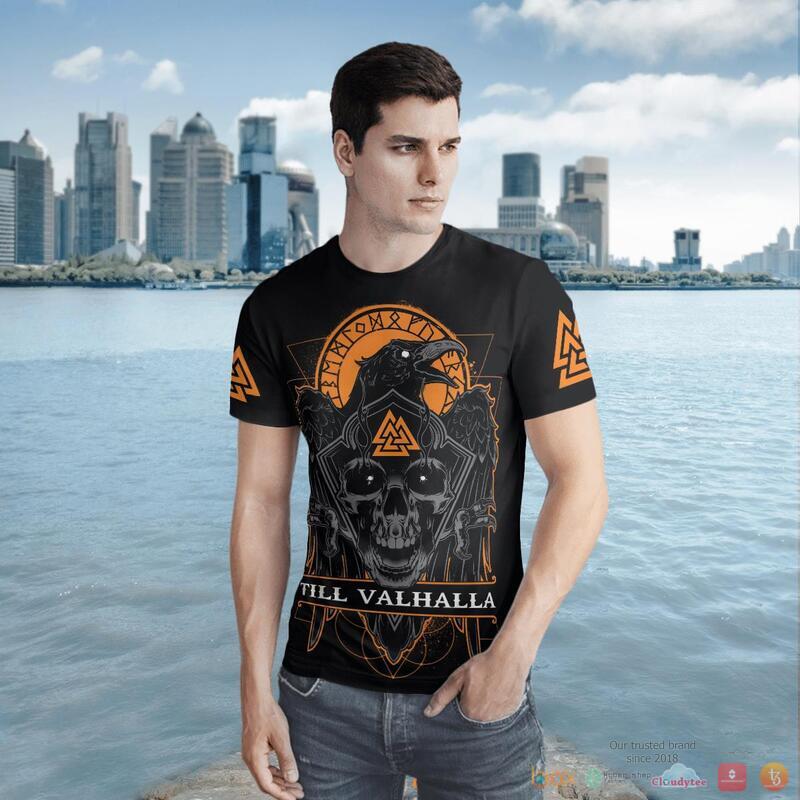 Viking Till Valhalla Raven 3d shirt, Hoodie 6 Viking Till Valhalla Raven 3d shirt Hoodie 1 2 3 4 5