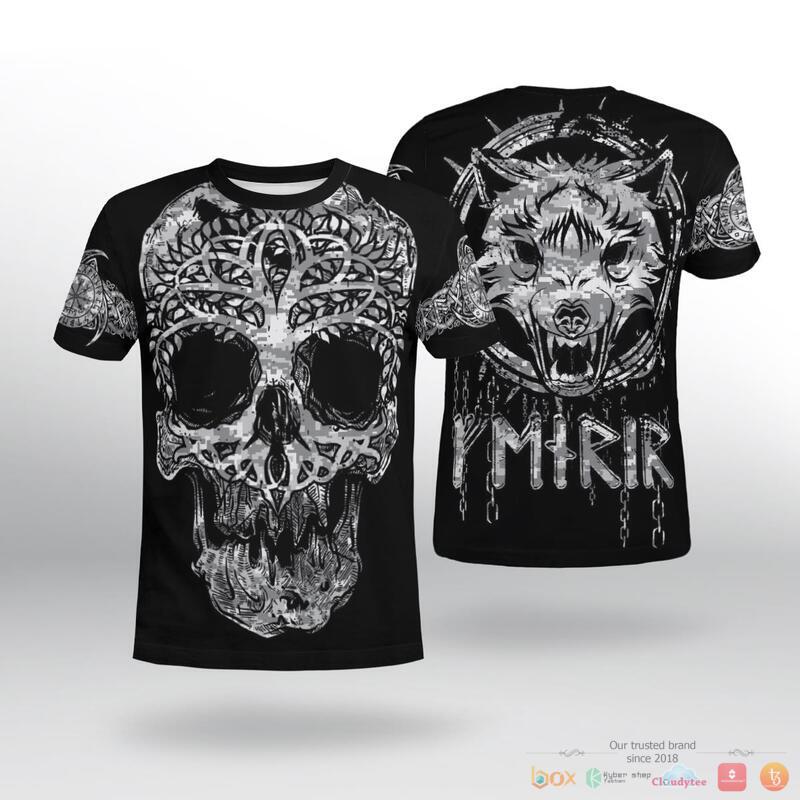 Viking Tree Of Life Fenrir Wolf 3d shirt, Hoodie 2 Viking Tree Of Life Fenrir Wolf 3d shirt Hoodie 1