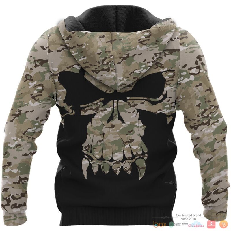 Viking Valknut Skull With Camo 3d shirt, Hoodie 4 Viking Valknut Skull With Camo 3d shirt Hoodie 1 2 3