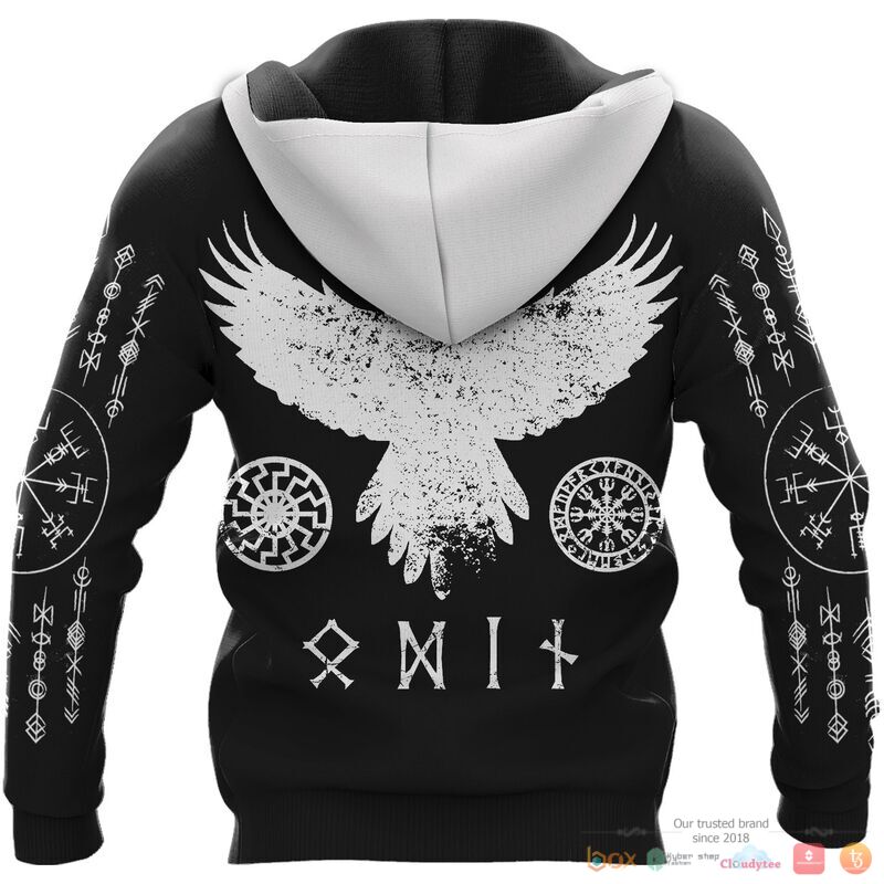 Viking VikingBear Raven 3d shirt, Hoodie 4 Viking VikingBear Raven 3d shirt Hoodie 1 2 3