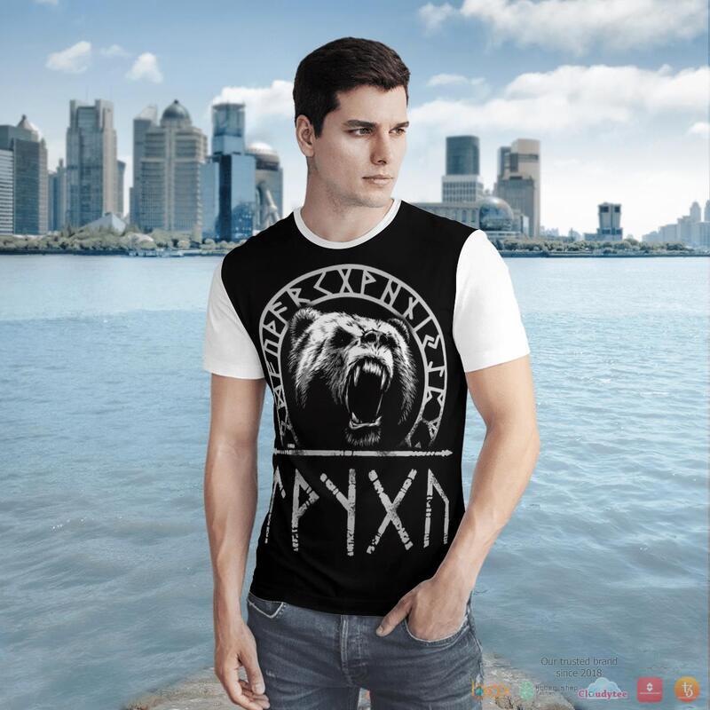 Viking VikingBear Raven 3d shirt, Hoodie 6 Viking VikingBear Raven 3d shirt Hoodie 1 2 3 4 5