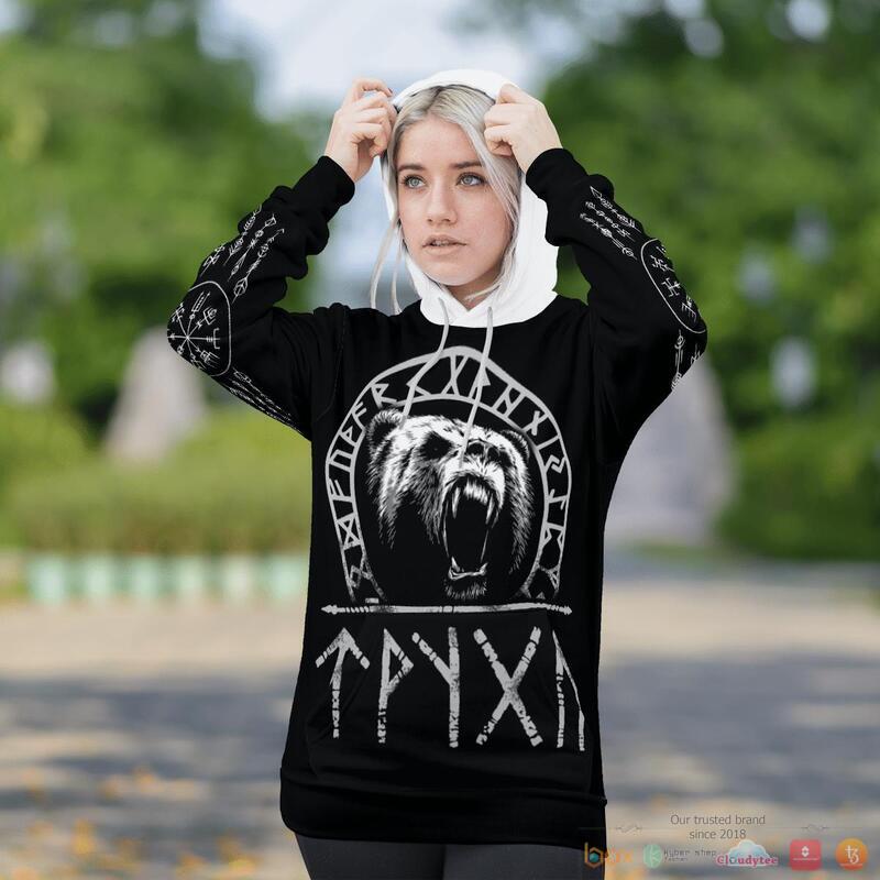 Viking VikingBear Raven 3d shirt, Hoodie 7 Viking VikingBear Raven 3d shirt Hoodie 1 2 3 4 5 6