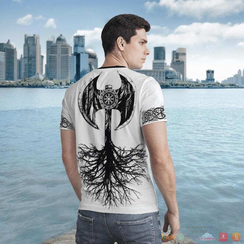 Viking Viking Axe Tree Of Life 3d shirt, Hoodie 5 Viking Viking Axe Tree Of Life 3d shirt Hoodie 1 2 3 4