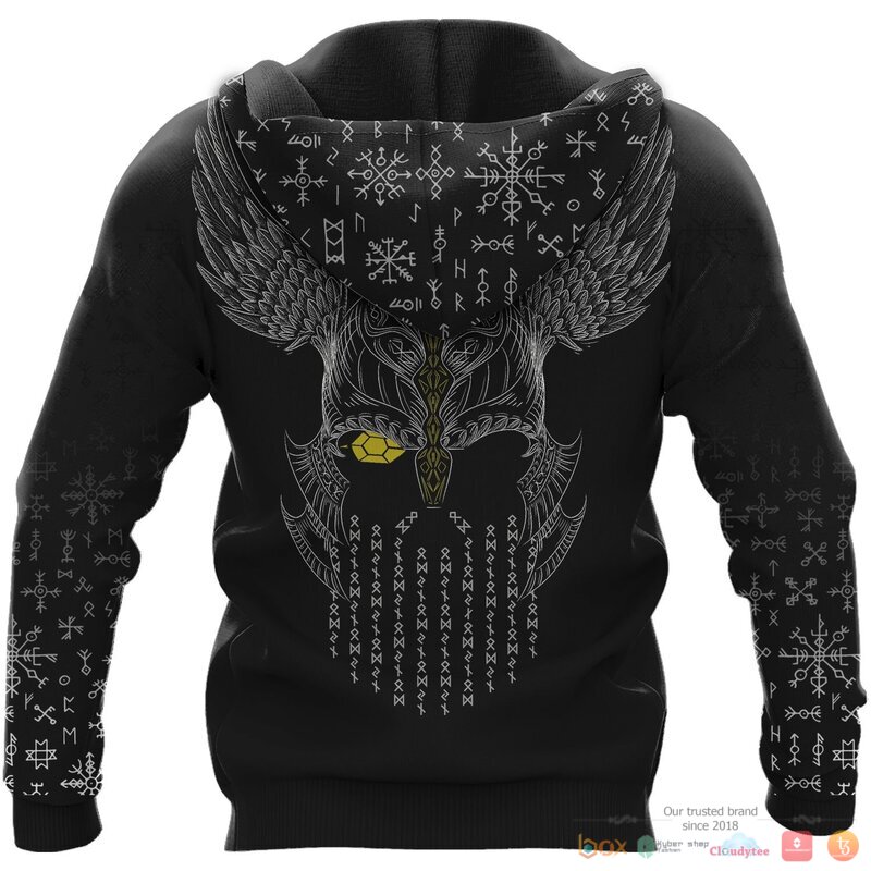Viking Wolf Fenrir Odin 3d shirt, Hoodie 4 Viking Wolf Fenrir Odin 3d shirt Hoodie 1 2 3