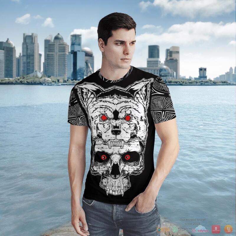 Viking Wolf Raven 3d shirt, Hoodie 6 Viking Wolf Raven 3d shirt Hoodie 1 2 3 4 5