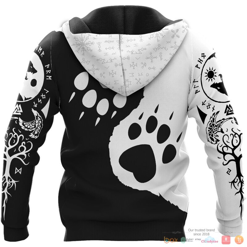 Viking Ying Yang Wolf Skoll and Hati 3d shirt, Hoodie 4 Viking Ying Yang Wolf Skoll and Hati 3d shirt Hoodie 1 2 3