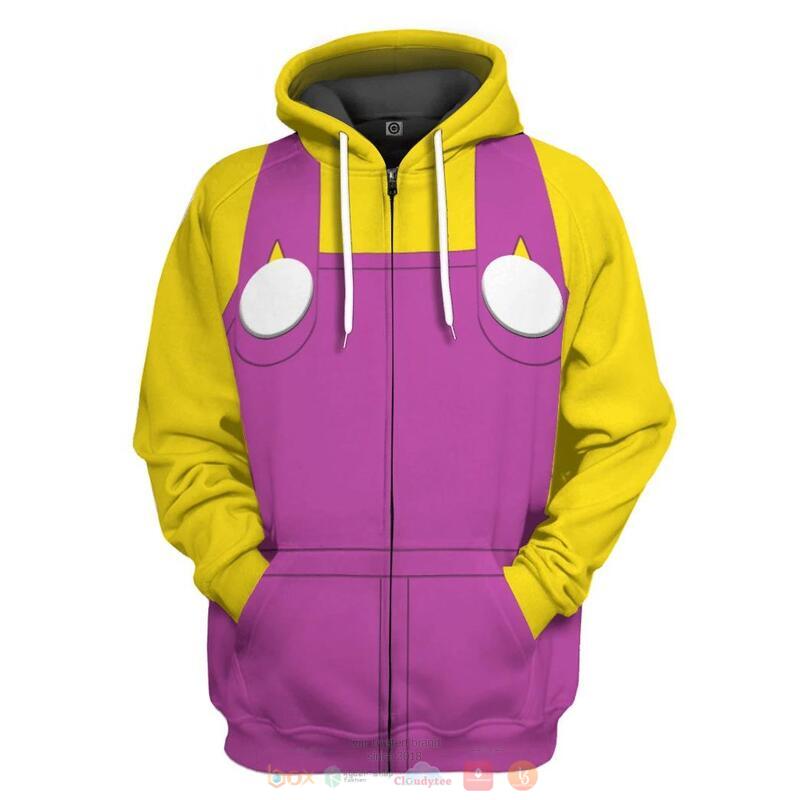 Wario 3D Shirt, Hoodie 4 Wario 3D Shirt Hoodie 1 2 3