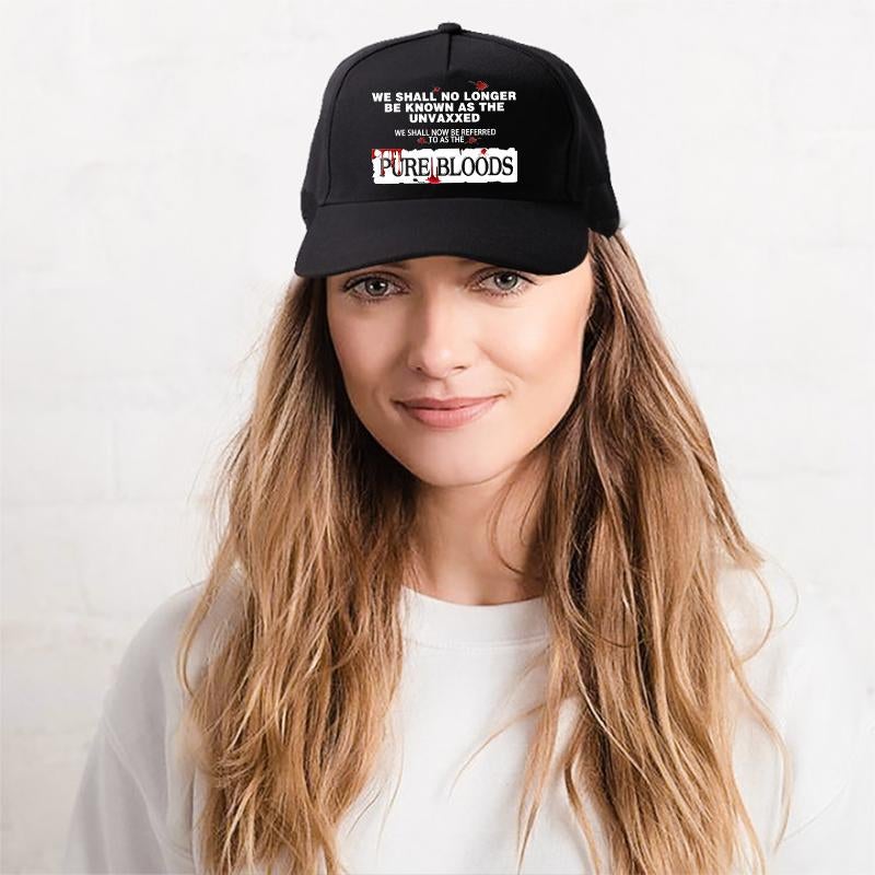 We shall now be referred to as the pure bloods cap hat 3 We shall now be referred to as the pure bloods cap 2