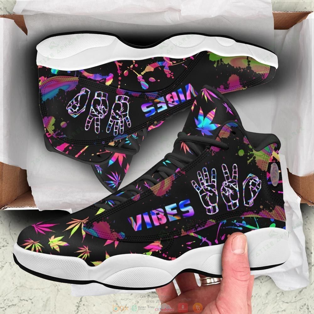 Weed Vibes 420 Personalized Air Jordan 13 sneaker 2 Weed Vibes 420 Air Jordan 13 shoes 1
