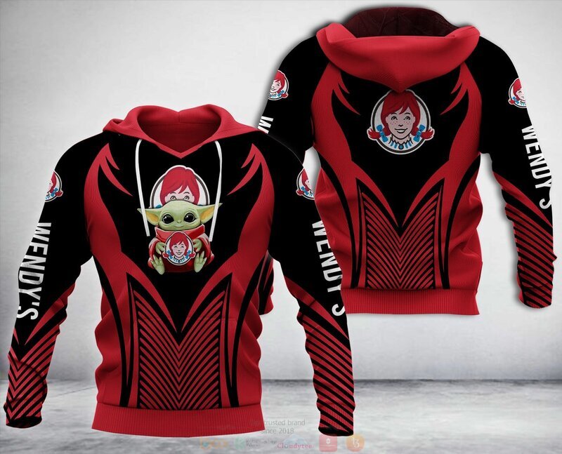 Wendy's Company Baby Yoda Hoodie 3 Wendys Baby Yoda 3d Hoodie
