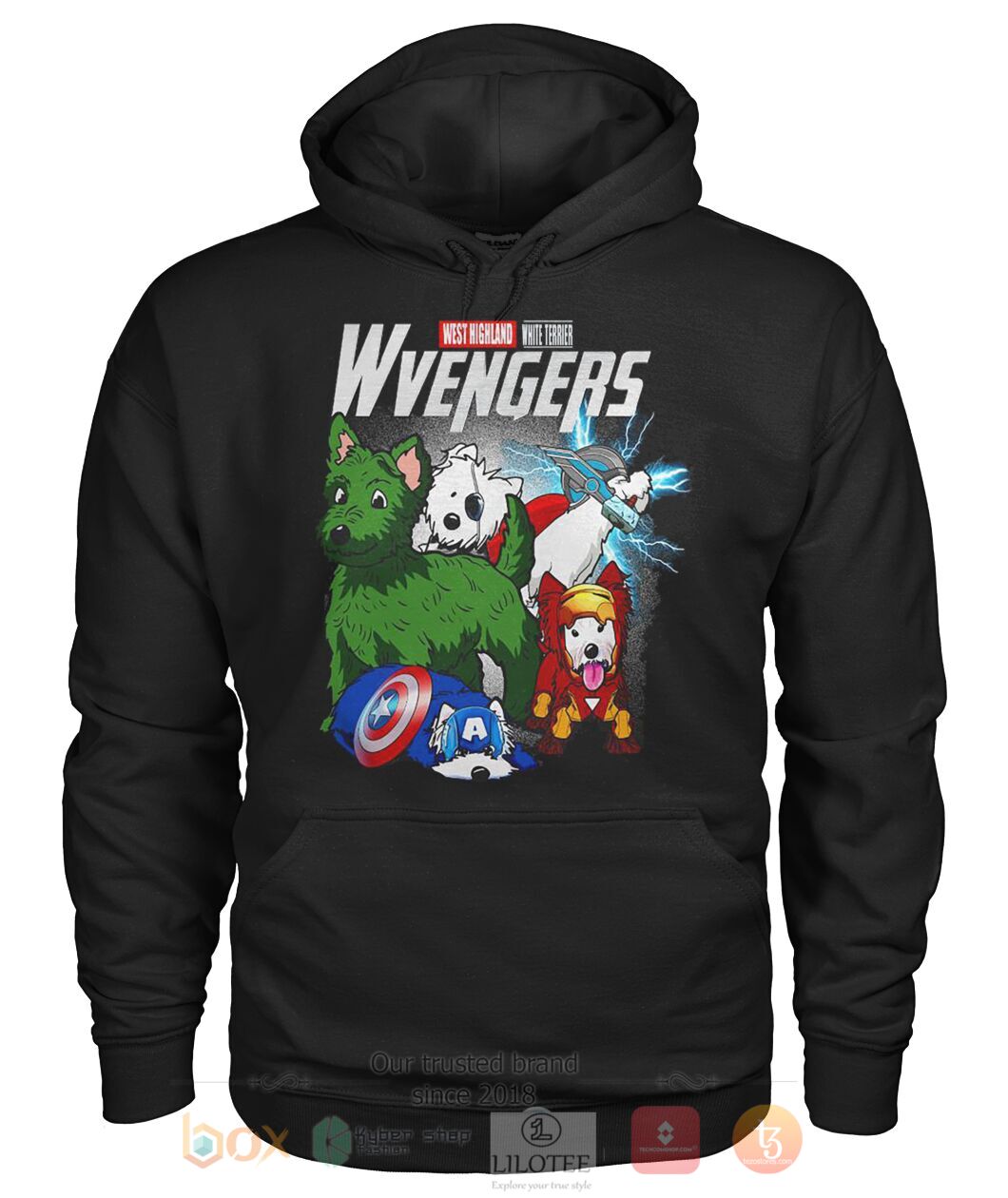 BEST Wetie Terrier Wvengers 3D Shirt, Hoodie 2 Wetie Terrier Wvengers 3D Hoodie Shirt 1