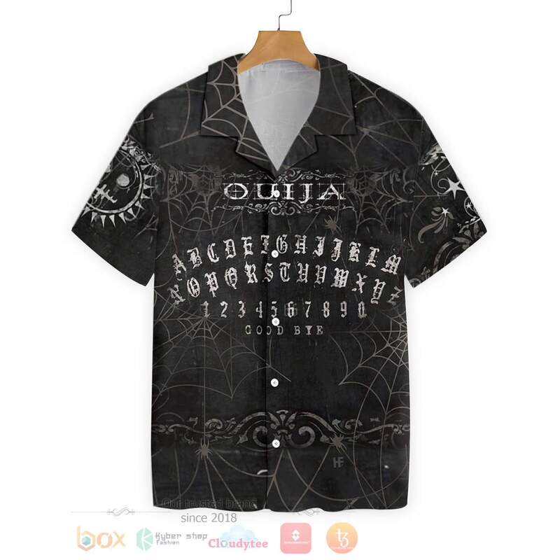 Wicca Ouija Board Hawaiian Shirt