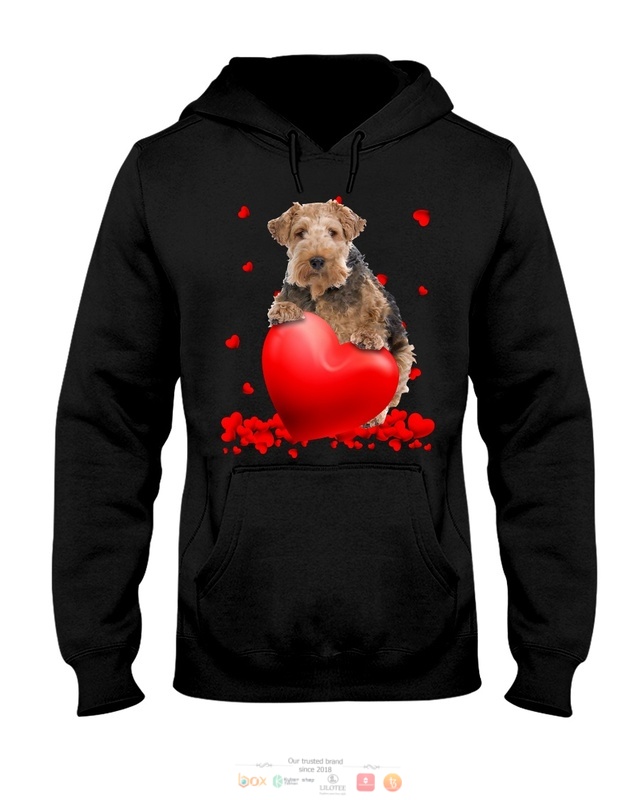 Wire Fox Terrier Valentine Hearts shirt hoodie 1 2 3 4 5 6 7