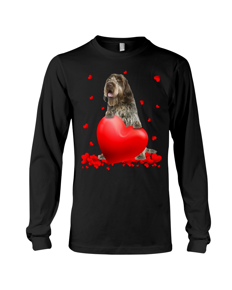 Wirehaired Pointing Griffon Valentine Hearts jersey shirt, hoodie 3 Wirehaired Pointing Griffon Valentine Hearts shirt hoodie 8