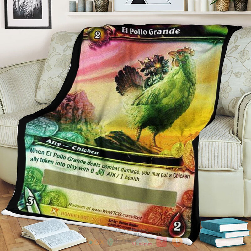 WoW El Pollo Grande Blanket