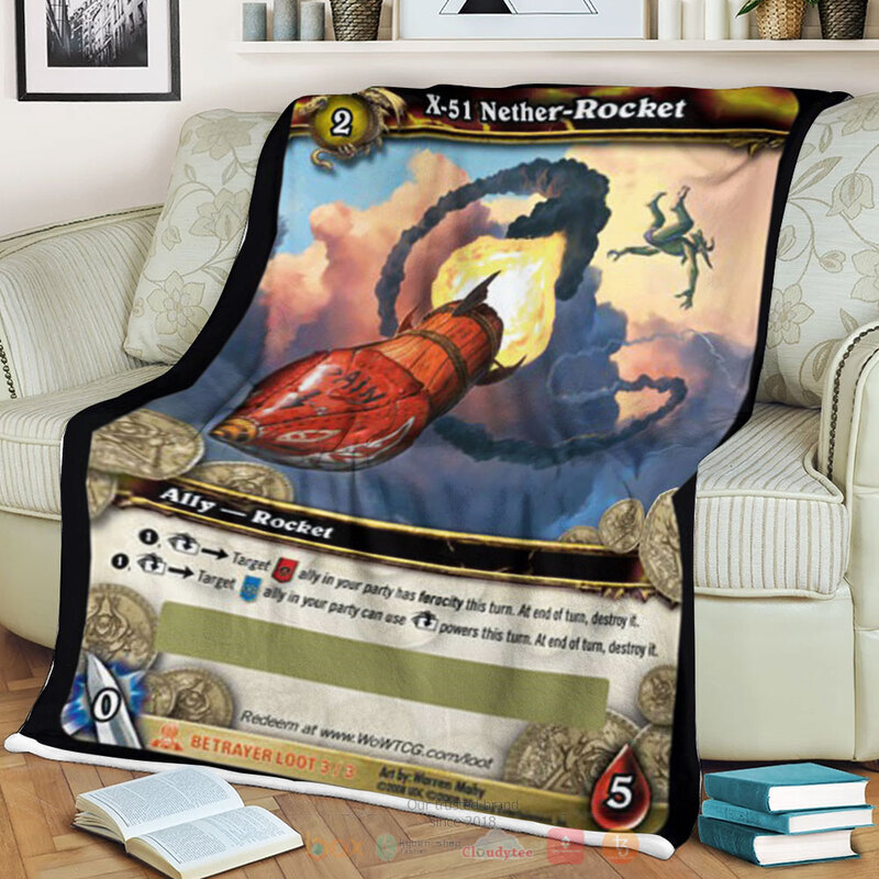 WoW X 51 Nether Rocket Blanket