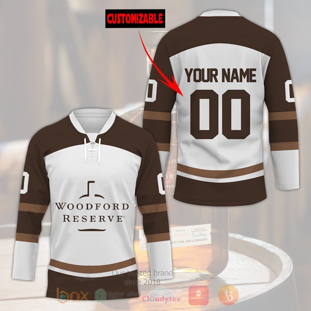 BEST Woodford Reserve Personalized Jersey Hockey 2 Woodford Reserve Personalized Hockey Jersey