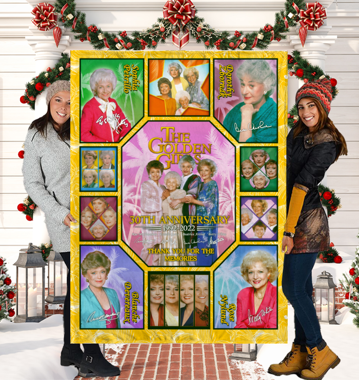 BEST The Golden Girls Movie Sherpa Blanket 3 mockup 2