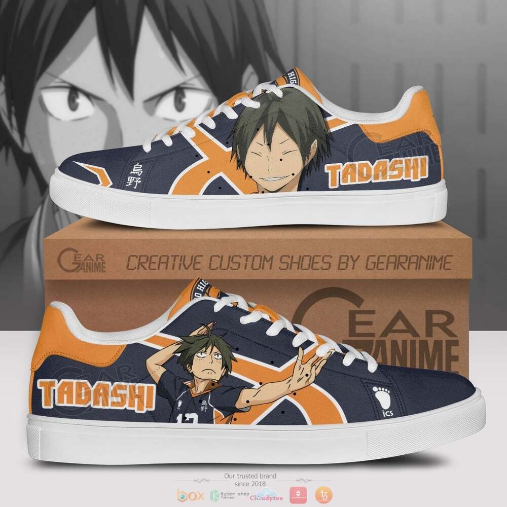 Yamaguchi Tadashi Anime Haikyuu Anime Skate Stan Smith Shoes