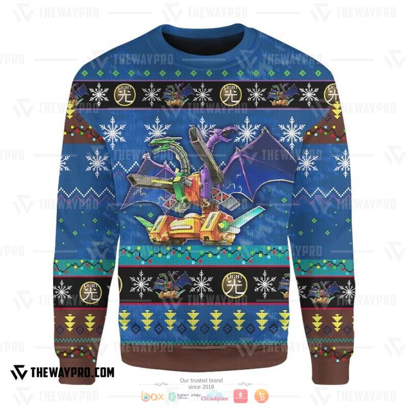 Yu Gi Oh ABC Dragon Buster Knitted Sweatshirt 5 Yu Gi Oh ABC Dragon Buster Knitted Sweatshirt 1 2 3 4