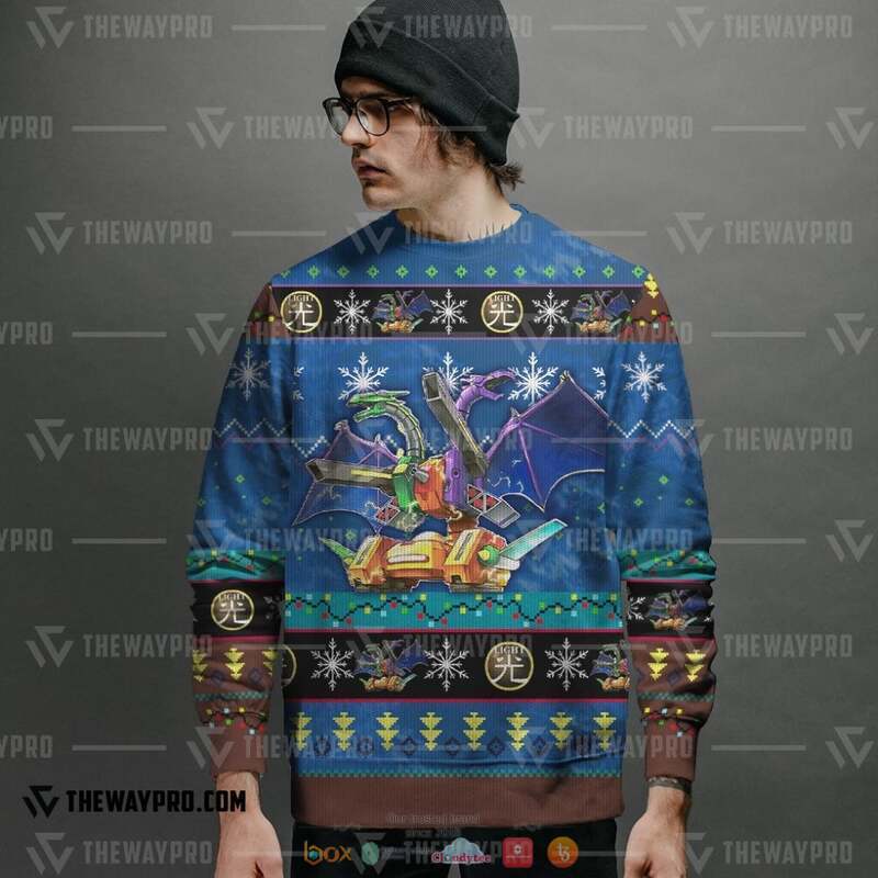 Yu Gi Oh ABC Dragon Buster Knitted Sweatshirt 6 Yu Gi Oh ABC Dragon Buster Knitted Sweatshirt 1 2 3 4 5