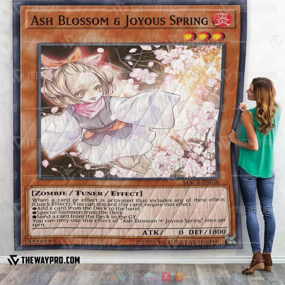 Yu Gi Oh Ash Blossom Joyous Spring Quilt