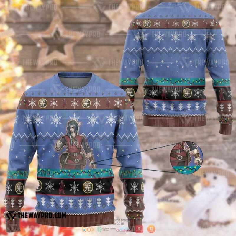 Yu Gi Oh Dante Traveler Of The Burning Abyss Knitted Sweatshirt