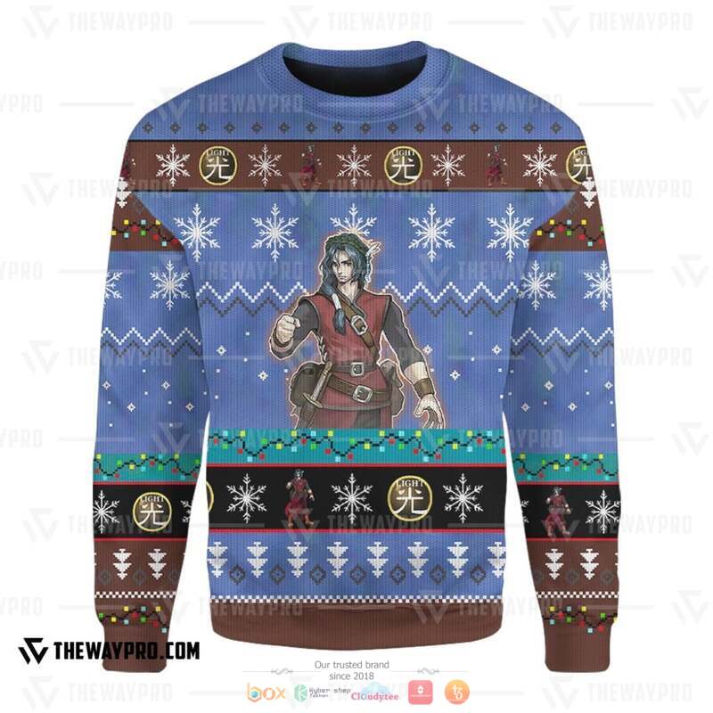 Yu Gi Oh Dante Traveler Of The Burning Abyss Knitted Sweatshirt 1 2 3 4