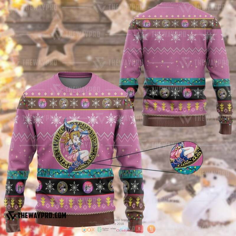Yu Gi Oh Dark Magician Girl Knitted Sweatshirt 12 Yu Gi Oh Dark Magician Girl Knitted Sweatshirt