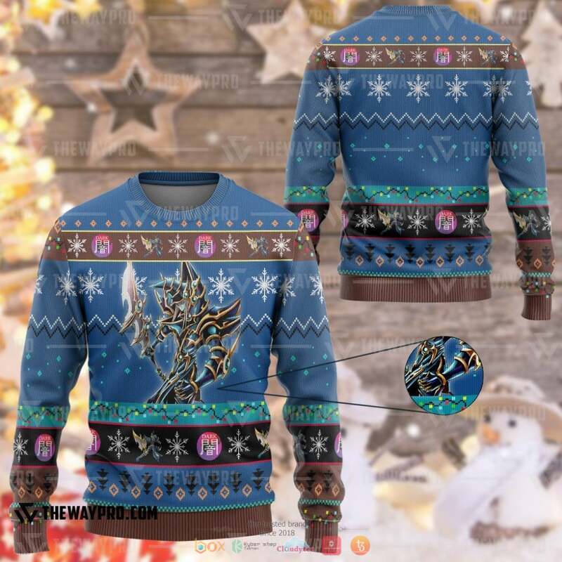 Yu Gi Oh Dark Paladin Knitted Sweatshirt 1 Yu Gi Oh Dark Paladin Knitted Sweatshirt