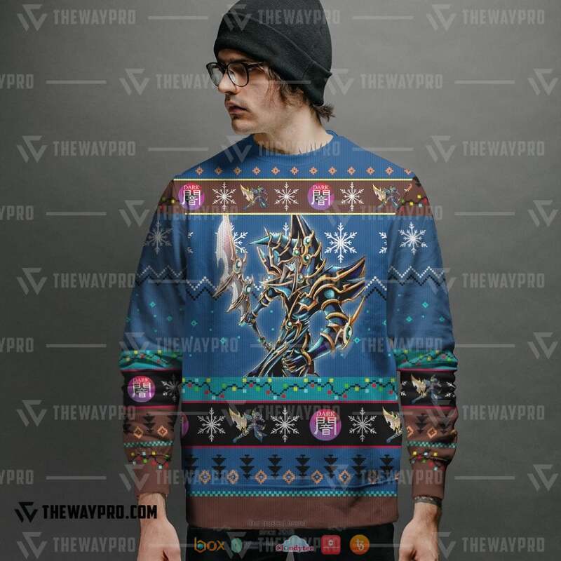 Yu Gi Oh Dark Paladin Knitted Sweatshirt 2 Yu Gi Oh Dark Paladin Knitted Sweatshirt 1