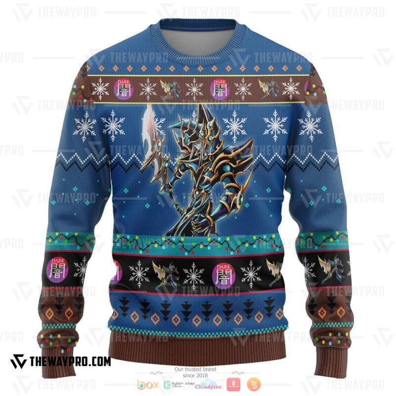 Yu Gi Oh Dark Paladin Knitted Sweatshirt 3 Yu Gi Oh Dark Paladin Knitted Sweatshirt 1 2