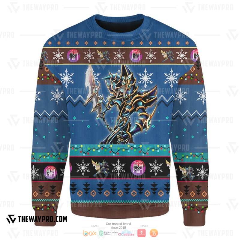 Yu Gi Oh Dark Paladin Knitted Sweatshirt 5 Yu Gi Oh Dark Paladin Knitted Sweatshirt 1 2 3 4