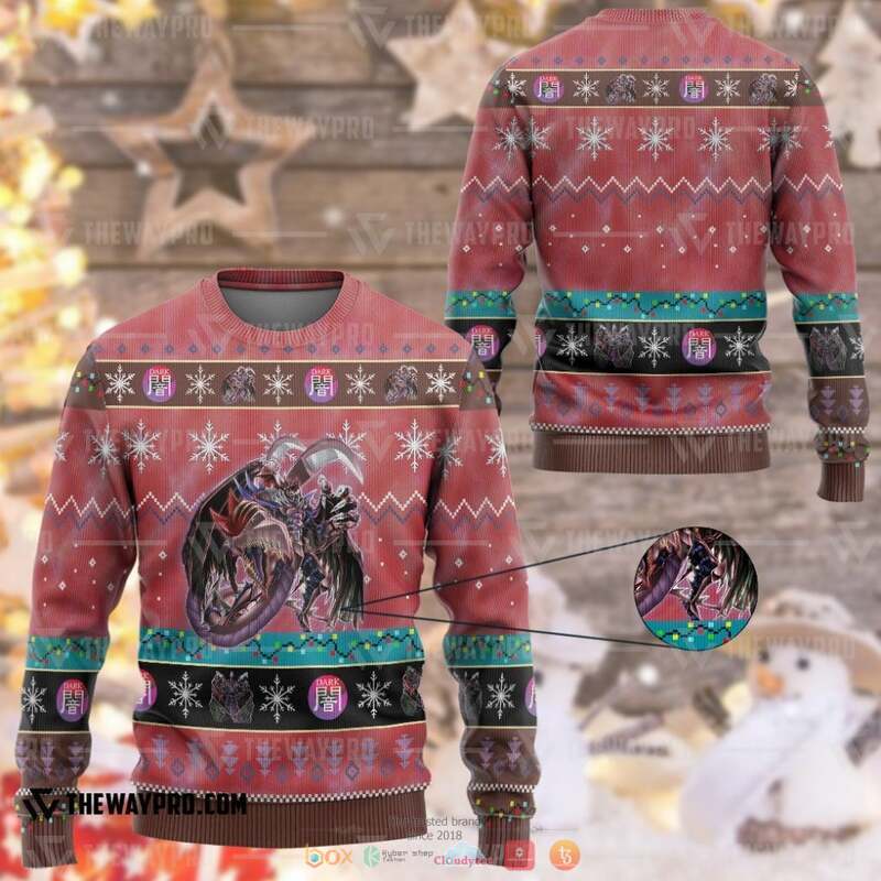 Yu Gi Oh Destiny Hero Plasma Knitted Sweatshirt 1 Yu Gi Oh Destiny Hero Plasma Knitted Sweatshirt