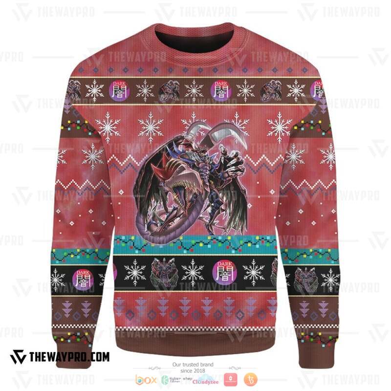 Yu Gi Oh Destiny Hero Plasma Knitted Sweatshirt 5 Yu Gi Oh Destiny Hero Plasma Knitted Sweatshirt 1 2 3 4