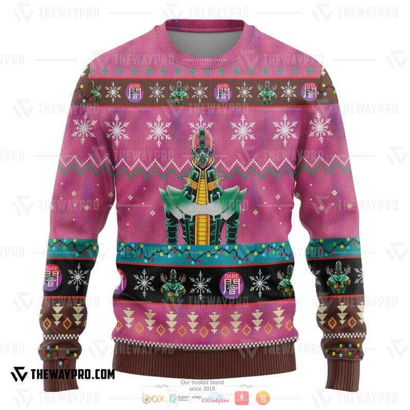 Yu Gi Oh Jinzo Knitted Sweatshirt 3 Yu Gi Oh Jinzo Knitted Sweatshirt 1 2