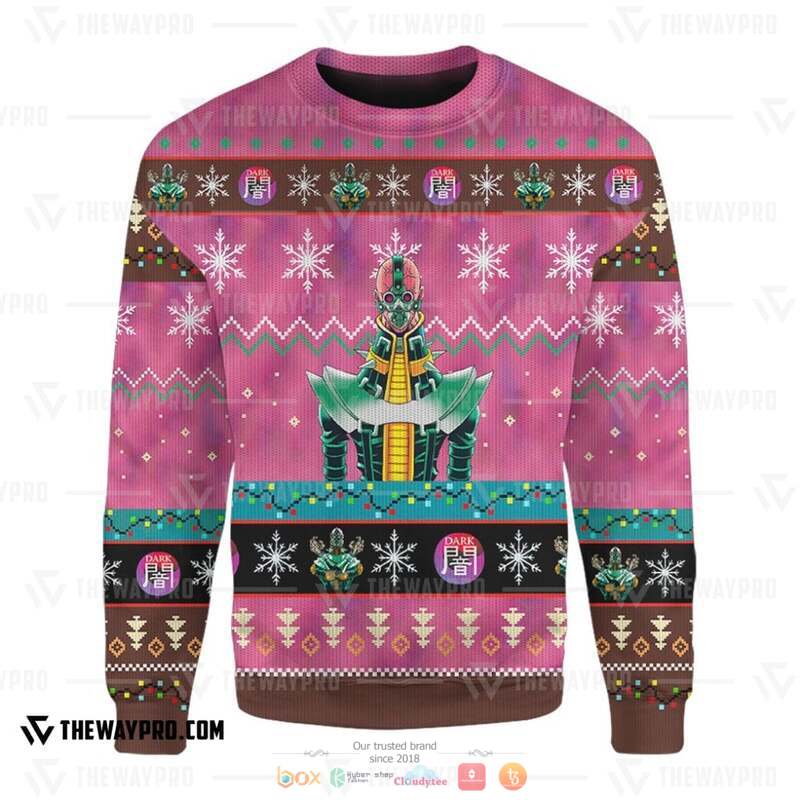 Yu Gi Oh Jinzo Knitted Sweatshirt 5 Yu Gi Oh Jinzo Knitted Sweatshirt 1 2 3 4