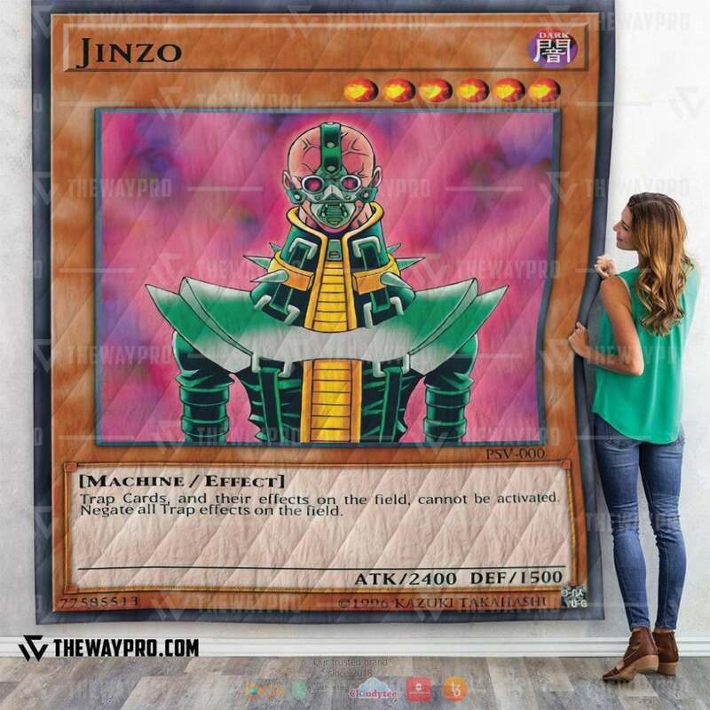 Yu Gi Oh Jinzo Quilt