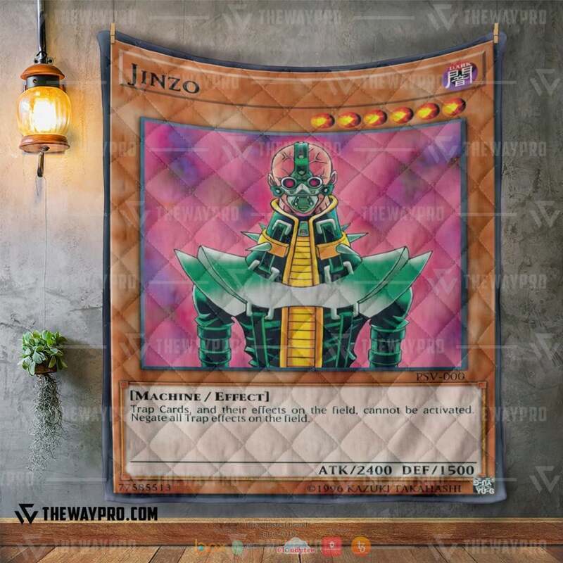 Yu Gi Oh Jinzo Quilt 2 Yu Gi Oh Jinzo Quilt 1