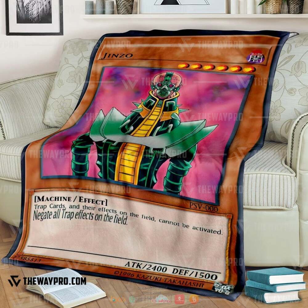 Yu Gi Oh Jinzo Soft Blanket