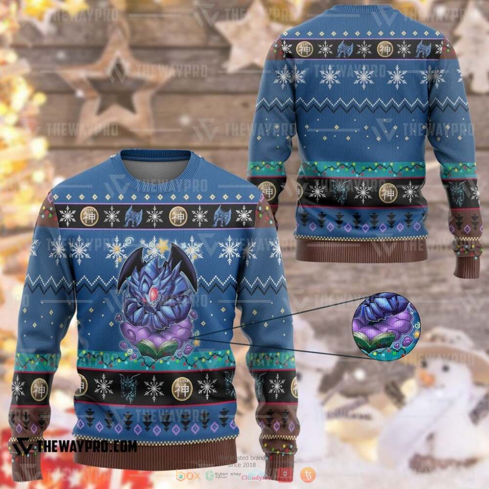 Yu Gi Oh Obelisk The Toonmentor Christmas Sweater