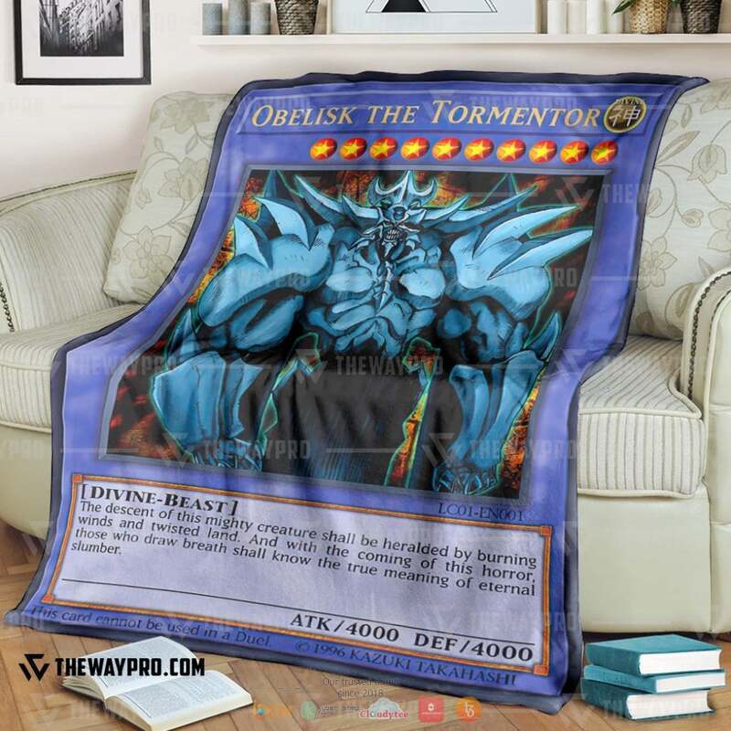 Yu Gi Oh Obelisk The Tormentor Blanket