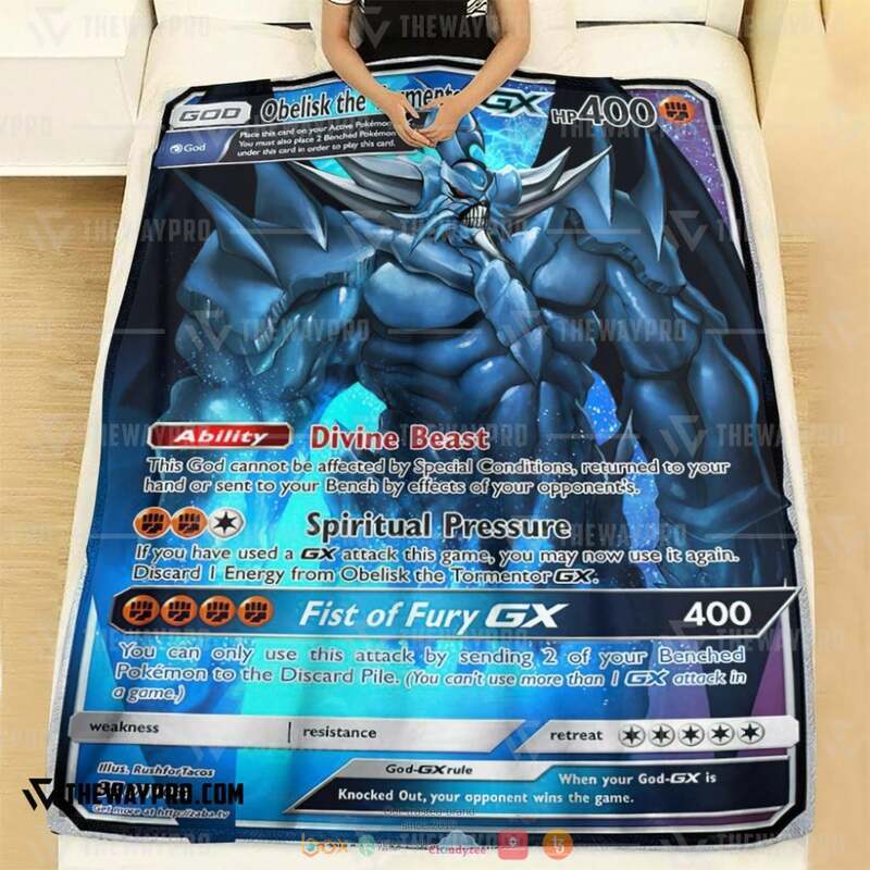 Yu Gi Oh Obelisk The Tormentor GX 400 Blanket 2 Yu Gi Oh Obelisk The Tormentor GX 400 Blanket 1